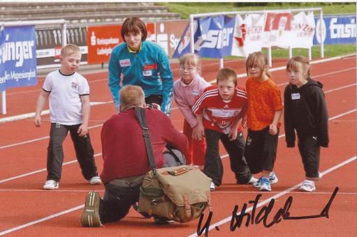 Nadine Hildebrand  BRD   Leichtathletik Autogramm Foto original signiert 