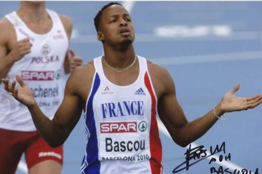 Dimitri Bascou  Frankreich  Leichtathletik Autogramm Foto original signiert 