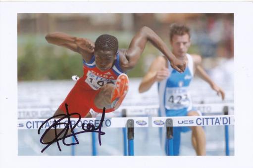 Dayron Robles  Kuba  Leichtathletik Autogramm Foto original signiert 