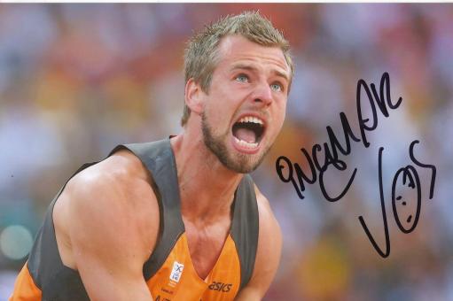 Ingmar Vos  Holland  Leichtathletik Autogramm Foto original signiert 
