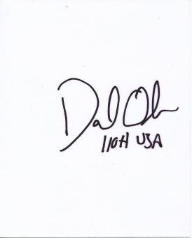 David Oliver  USA  Leichtathletik Blanko Karte original signiert 