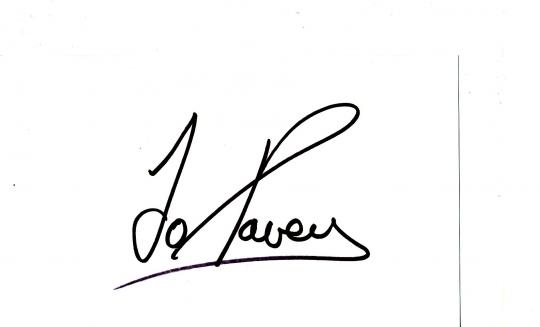 Joanne Pavey  Großbritanien  Leichtathletik Blanko Karte original signiert 