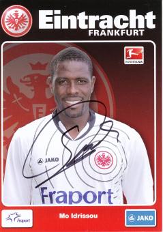 Mo Idrissou  2011/2012  Eintracht Frankfurt  Fußball Autogrammkarte original signiert 