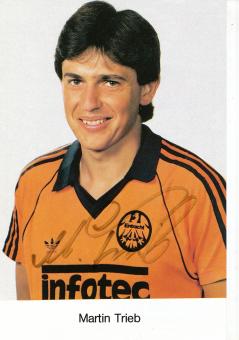 Martin Trieb  1982/1983  Eintracht Frankfurt  Fußball Autogrammkarte original signiert 