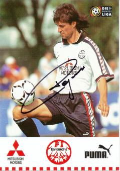 Zvezdan Pejovic  1997/1998  Eintracht Frankfurt  Fußball Autogrammkarte original signiert 