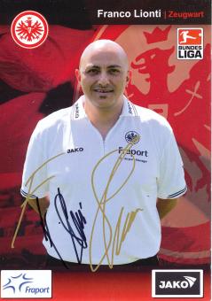 Franco Lionti  2007/2008  Eintracht Frankfurt  Fußball Autogrammkarte original signiert 