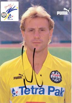 Manfred Binz  1995/1996  Eintracht Frankfurt  Fußball Autogrammkarte original signiert 