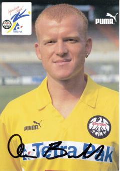 Oliver Bunzenthal  1995/1996  Eintracht Frankfurt  Fußball Autogrammkarte original signiert 