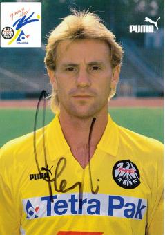 Manfred Binz  1993-1995  Eintracht Frankfurt  Fußball Autogrammkarte original signiert 