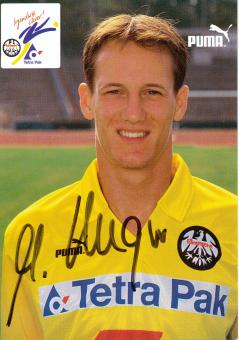 Matthias Hagner  1993-1995  Eintracht Frankfurt  Fußball Autogrammkarte original signiert 