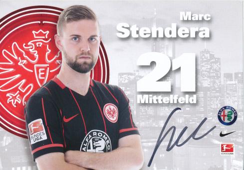 Marc Stendera  2015/2016  Eintracht Frankfurt  Fußball Autogrammkarte original signiert 