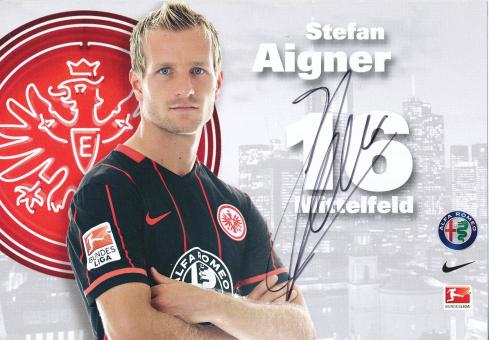 Stefan Aigner  2015/2016  Eintracht Frankfurt  Fußball Autogrammkarte original signiert 