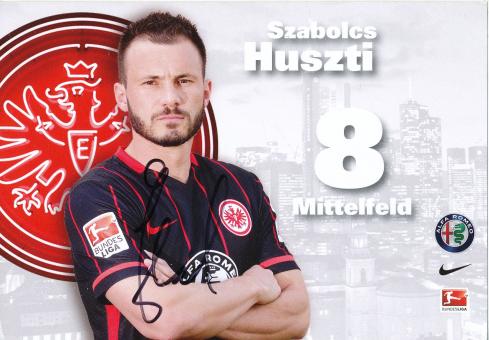 Szabolcs Huszti   2015/2016  Eintracht Frankfurt  Fußball Autogrammkarte original signiert 
