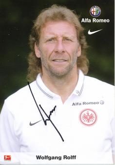 Wolfgang Rolff  2014/2015  Eintracht Frankfurt  Fußball Autogrammkarte original signiert 