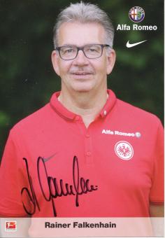 Rainer Falkenhain  2014/2015  Eintracht Frankfurt  Fußball Autogrammkarte original signiert 