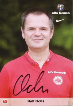 Ralf Ochs  2014/2015  Eintracht Frankfurt  Fußball Autogrammkarte original signiert 
