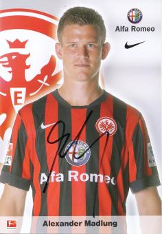 Alexander Madlung  2014/2015  Eintracht Frankfurt  Fußball Autogrammkarte original signiert 