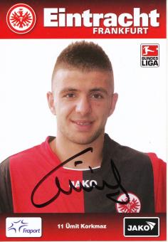 Ümit Korkmaz  2008/2009   Eintracht Frankfurt  Fußball Autogrammkarte original signiert 