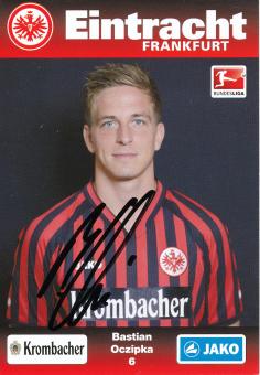 Bastian Oczipka  2012/2013   Eintracht Frankfurt  Fußball Autogrammkarte original signiert 