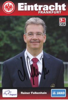 Rainer Falkenhain  2009/2010  Eintracht Frankfurt  Fußball Autogrammkarte original signiert 
