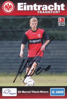 Marcel Titsch Rivero  2009/2010  Eintracht Frankfurt  Fußball Autogrammkarte original signiert 