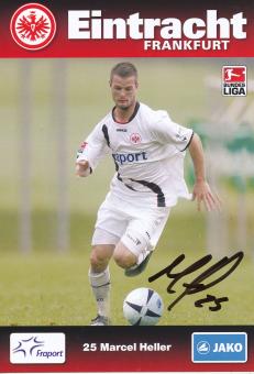 Marcel Heller  2009/2010  Eintracht Frankfurt  Fußball Autogrammkarte original signiert 