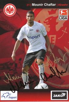 Mounir Chaftar  2007/2008  Eintracht Frankfurt  Fußball Autogrammkarte original signiert 