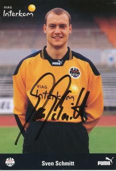 Sven Schmitt  1998/1999  Eintracht Frankfurt  Fußball Autogrammkarte original signiert 