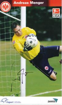 Andreas Menger  2003/2004  Eintracht Frankfurt  Fußball Autogrammkarte original signiert 