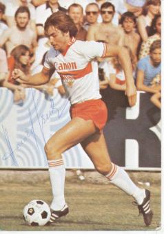 Harald Beck  1979/1980  VFB Stuttgart  Fußball Autogrammkarte original signiert 