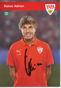 Rainer Adrion  2008/2009  VFB Stuttgart II Fußball Autogrammkarte original signiert 