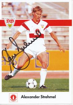Alexander Stehmel  1990/1991  VFB Stuttgart  Fußball Autogrammkarte original signiert 