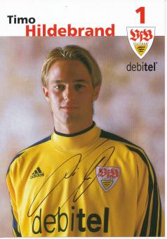 Timo Hildebrand  2001/2002  VFB Stuttgart  Fußball Autogrammkarte original signiert 