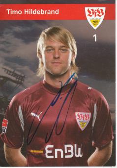 Timo Hildebrand  2006/2007  VFB Stuttgart  Fußball Autogrammkarte original signiert 
