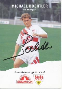 Michael Bochtler  1995/1996  VFB Stuttgart  Fußball Autogrammkarte original signiert 