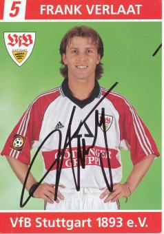 Frank Verlaat  1998/1999  VFB Stuttgart  Fußball Autogrammkarte original signiert 