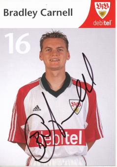 Bradley Carnell  1999/2000  VFB Stuttgart  Fußball Autogrammkarte original signiert 