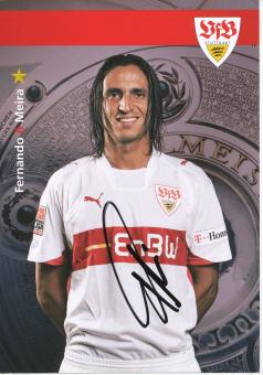 Fernando Meira   2007/2008  VFB Stuttgart  Fußball Autogrammkarte original signiert 