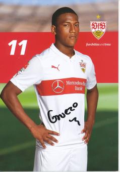 Carlos Gruezo   2014/2015  VFB Stuttgart  Fußball Autogrammkarte original signiert 