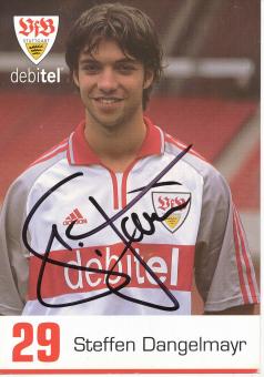 Steffen Dangelmayr  2000/2001  VFB Stuttgart  Fußball Autogrammkarte original signiert 