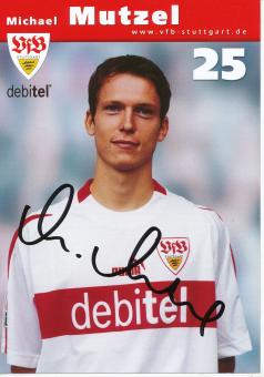 Michael Mutzel  2002/2003  VFB Stuttgart  Fußball Autogrammkarte original signiert 