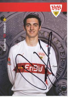 Roberto Hilbert  2007/2008  VFB Stuttgart  Fußball Autogrammkarte original signiert 