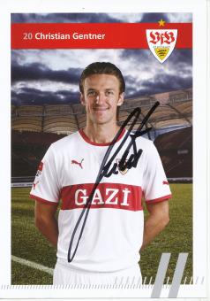 Christian Gentner  2011/2012  VFB Stuttgart  Fußball Autogrammkarte original signiert 