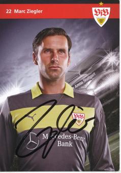 Marc Ziegler  2012/2013  VFB Stuttgart  Fußball Autogrammkarte original signiert 