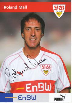 Roland Mall  VFB Stuttgart Fußball Autogrammkarte original signiert 
