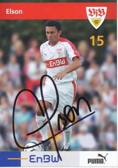Elson  2005/2006  VFB Stuttgart Fußball Autogrammkarte original signiert 