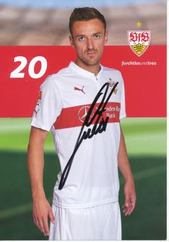 Christian Gentner  2014/2015  VFB Stuttgart Fußball Autogrammkarte original signiert 
