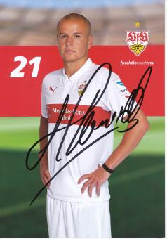 Adam Hlousek  2014/2015  VFB Stuttgart Fußball Autogrammkarte original signiert 