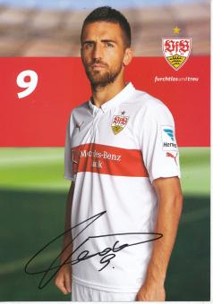 Vedad Ibisevic  2014/2015  VFB Stuttgart Fußball Autogrammkarte original signiert 