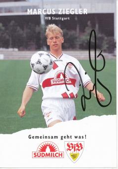 Marcus Ziegler  1995/1996  VFB Stuttgart Fußball Autogrammkarte original signiert 